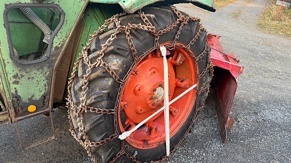 Deutz D 6006 + slunga/gafflar/snöblad/gaffelstativ 4 of 30