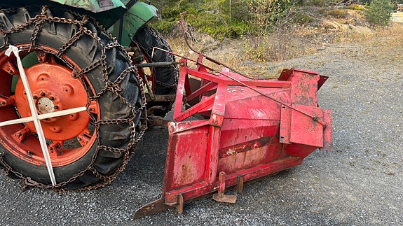 Deutz D 6006 + slunga/gafflar/snöblad/gaffelstativ 8 of 30