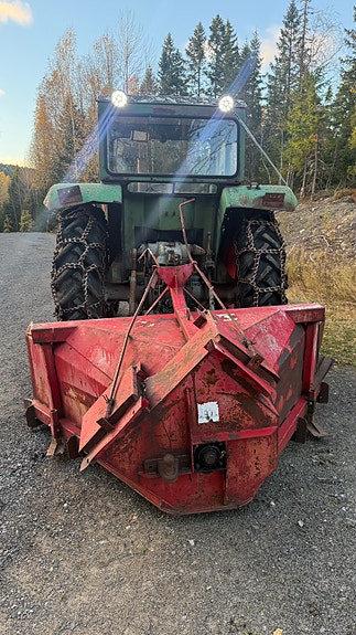 Deutz D 6006 + slunga/gafflar/snöblad/gaffelstativ 9 of 30
