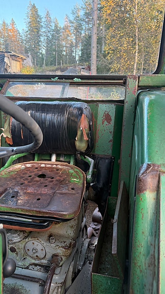 Deutz D 6006 + slunga/gafflar/snöblad/gaffelstativ 7 of 30