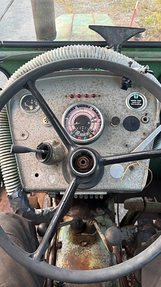Deutz D 6006 + slunga/gafflar/snöblad/gaffelstativ 22 of 30
