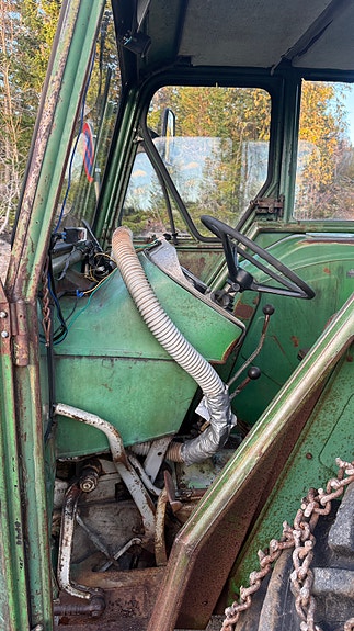 Deutz D 6006 + slunga/gafflar/snöblad/gaffelstativ 5 of 30