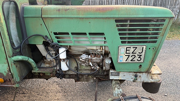 Deutz D 6006 + slunga/gafflar/snöblad/gaffelstativ 17 of 30