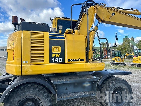 Hjulgrävare Komatsu pw148 5 of 6