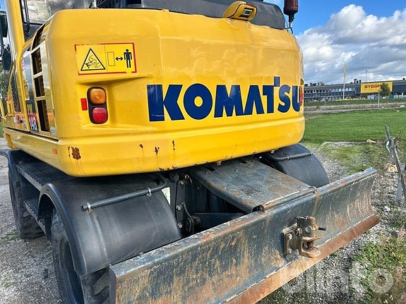 Hjulgrävare Komatsu pw148 6 of 6