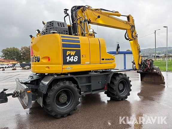 Hjulgrävare Komatsu PW148-11 GPS Vagn 8 redsk 5 of 6
