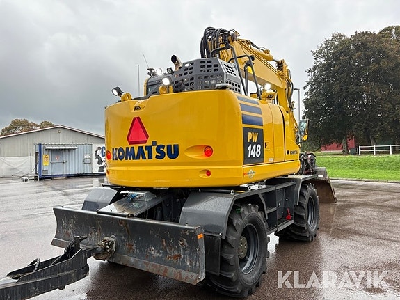 Hjulgrävare Komatsu PW148-11 GPS Vagn 8 redsk 6 of 6