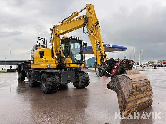 Hjulgrävare Komatsu PW148-11 GPS Vagn 8 redsk 3 of 6