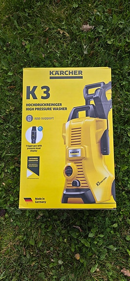 Kärcher K3 högtryckstvätt gul