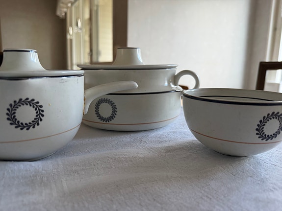 Gustavsberg Consul porslinservis.  design Stig Lindberg