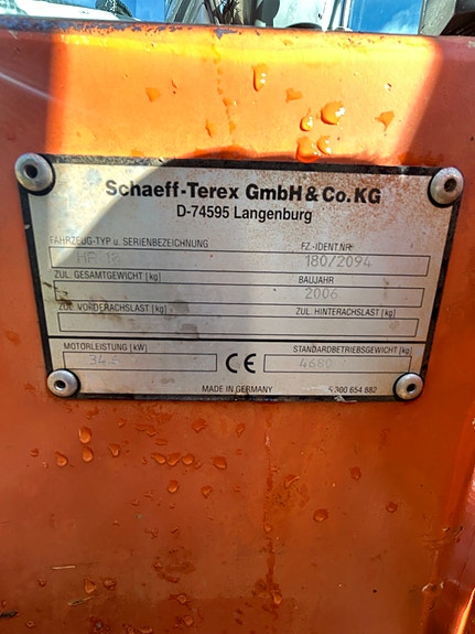 Terex HR18 10 of 19