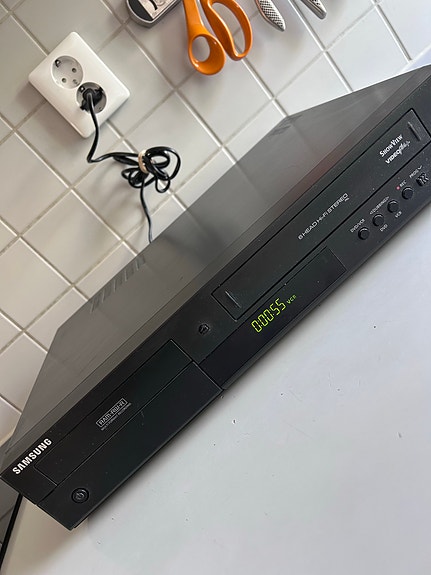 Samsung DVD-VR370 DVD/VHS-spelare svart