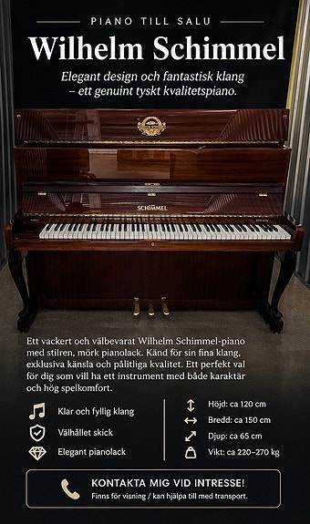 Wilhelm Schimmel piano