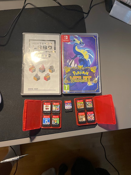 Nintendo Switch spel säljes