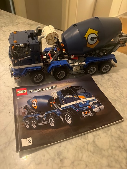 LEGO Technic betongbil