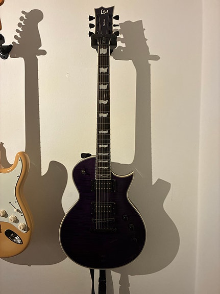 ESP LTD EC-1000 Deluxe – See Thru Purple