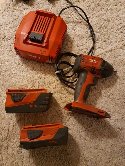 Hilti mutterdragare