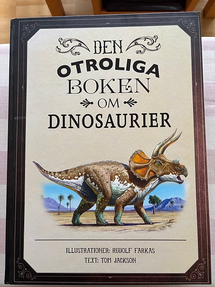 Barnböcker dinosaurier paket