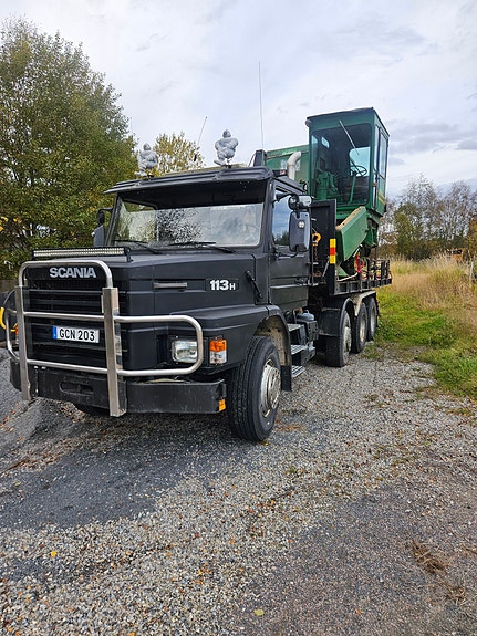 Säljes: Scania 113 Tridem lastväxlare - 1990 - Veteranlastbil | BLOCKET