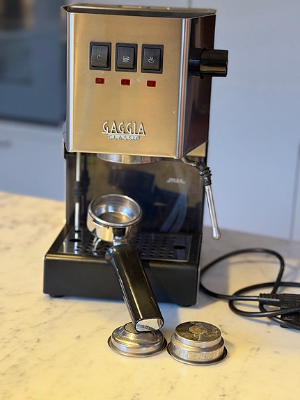 Gaggia Classic espressomaskin rostfritt stål