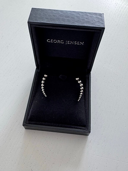 Georg Jensen silverörhängen Moonlight grapes