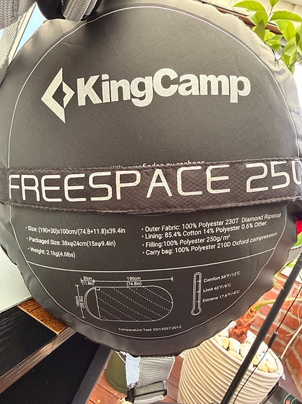 KingCamp Freespace 250 sovsäck