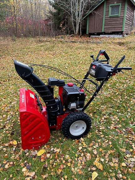 MTD Optima ME 66 - tvåstegs snöslunga 66 cm med elstart