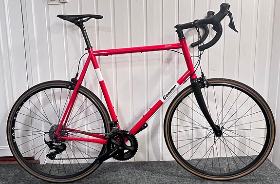 Condor Acciaio landsvägscykel XXL 700cc unisex röd/svart