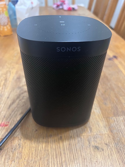 Sonos One gen 2 trådlös högtalare svart