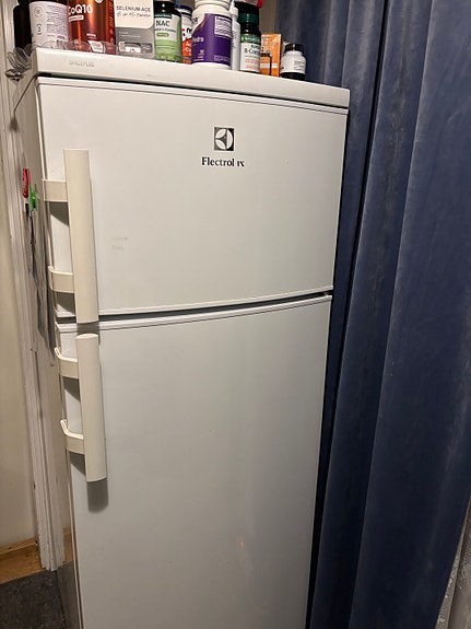 Kylskåp från Electrolux och frys från Samsung