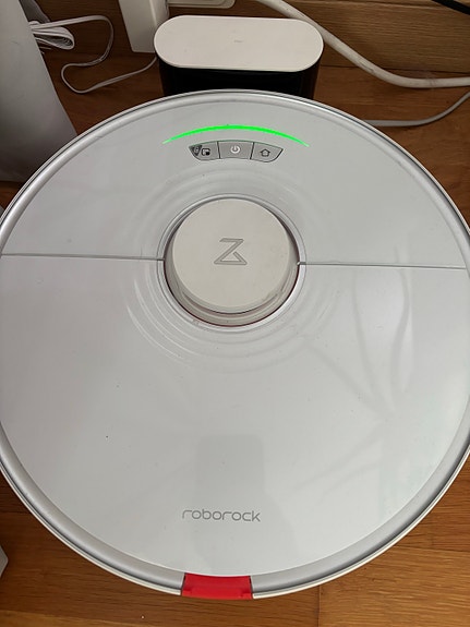 Roborock robotdammsugare vit