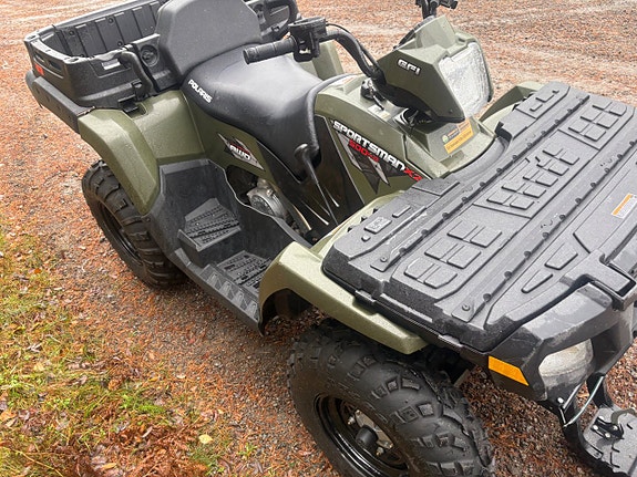Polaris Sportsman 500 X2 / Endast 64 mil / Snöblad / Frakt / Finans 7 of 8