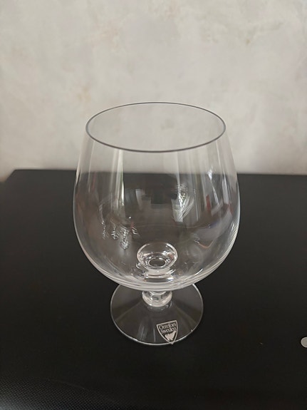 Orrefors konjaksglas på fot