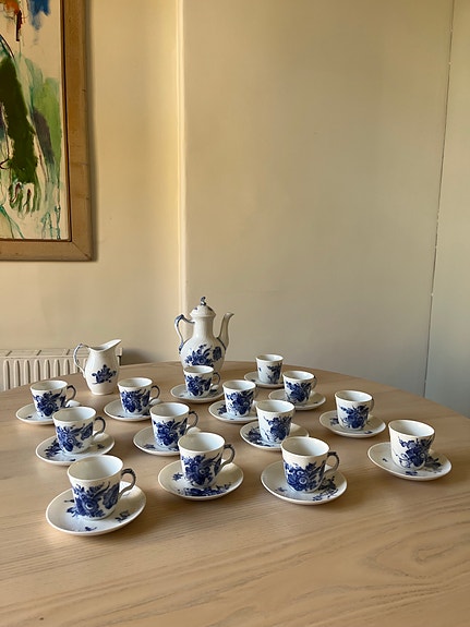 Royal Copenhagen Blå Blomst kaffe servis