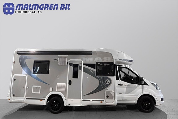 Chausson 720 170HK AUTOMAT 3500KG 6-BÄDDAR 5-Sits AC SOLCELL CYKELSTÄLL 2 of 30