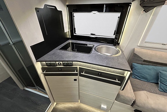 Chausson 720 170HK AUTOMAT 3500KG 6-BÄDDAR 5-Sits AC SOLCELL CYKELSTÄLL 22 of 30