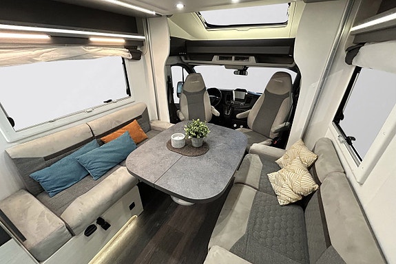 Chausson 720 170HK AUTOMAT 3500KG 6-BÄDDAR 5-Sits AC SOLCELL CYKELSTÄLL 15 of 30