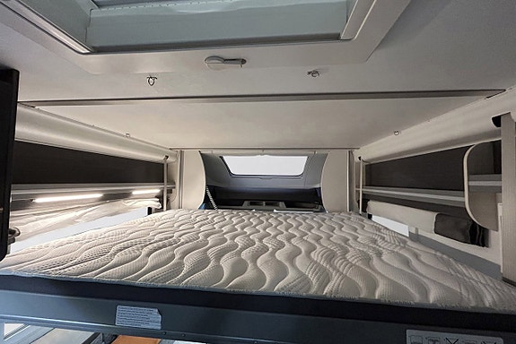Chausson 720 170HK AUTOMAT 3500KG 6-BÄDDAR 5-Sits AC SOLCELL CYKELSTÄLL 28 of 30