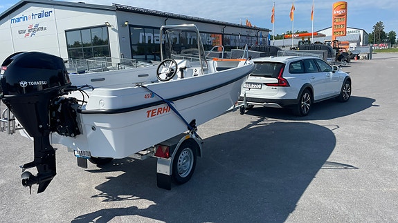 Terhi 450C + Tohatsu 30 (trailer 80km/h ingår) 4 of 6