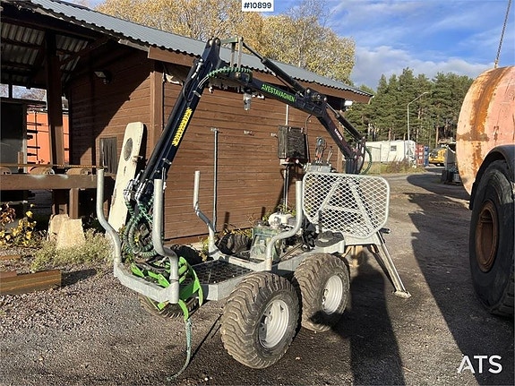 Timmervagn med vinsch och kran (125,000:- ex moms) 8 of 24