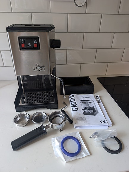 Gaggia Classic Espressomaskin rostfritt stål