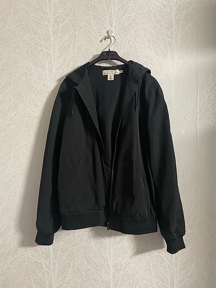 Svart H&M Vindjacka med huva