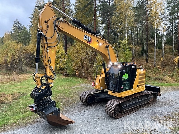 Grävmaskin CAT 335 med redskap 6 of 6