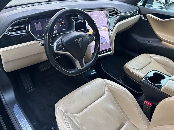 Tesla Model S 85D 423ch - Supercharge gratuite - Autopilot - TVA récupérable - Sièges cuir éléctrique