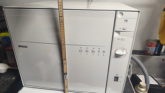 Bosch diskmaskin bänkdiskmaskin vit