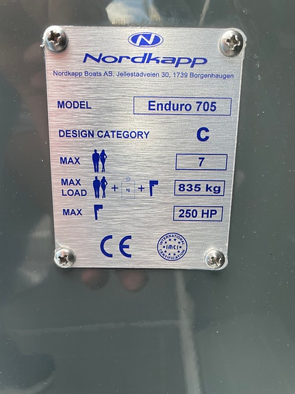 Nordkapp Enduro 705 (2015) | Evinrude G2 250 H.O. | Varmhall | Full service 5 of 5