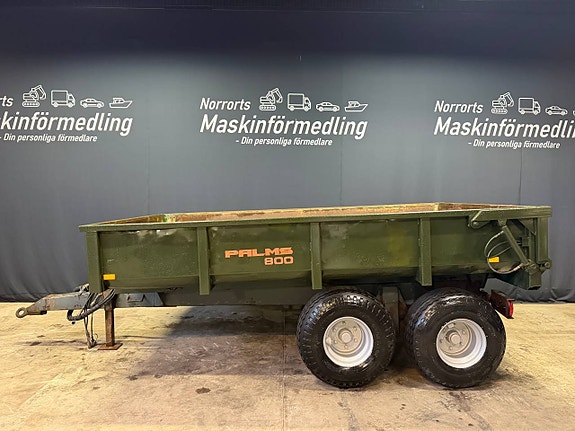 Palmse 800 dumpervagn - HÖGLUCKA / HARDOX