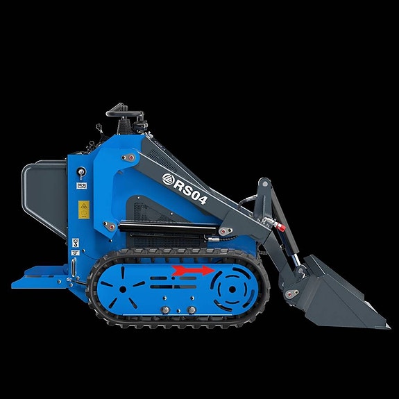 RIPPA RS04 – kompakt minilastare på larvband med Kubota 6 of 12