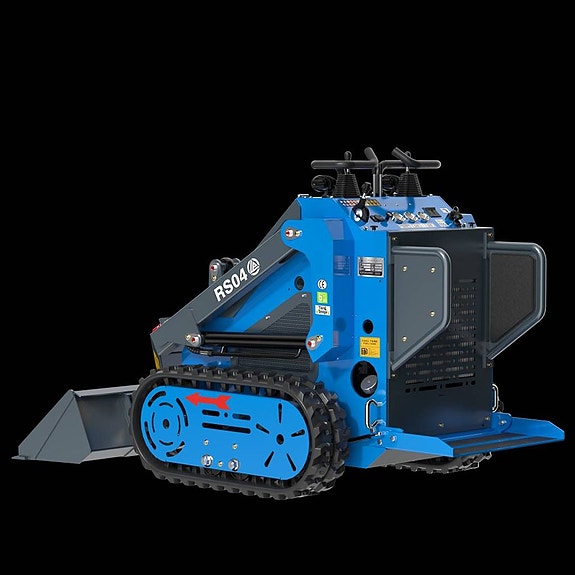 RIPPA RS04 – kompakt minilastare på larvband med Kubota