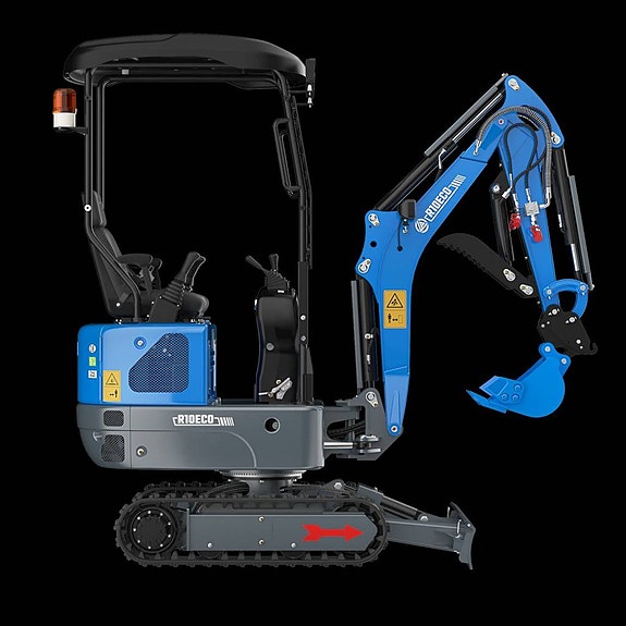 Rippa R10-6 ECO – minigrävare 1 ton 5 of 12